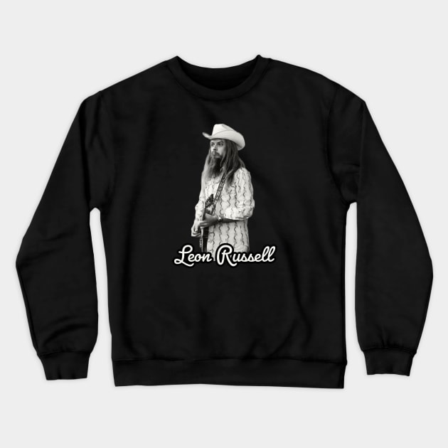 Leon Russell / 1942 Crewneck Sweatshirt by Nakscil